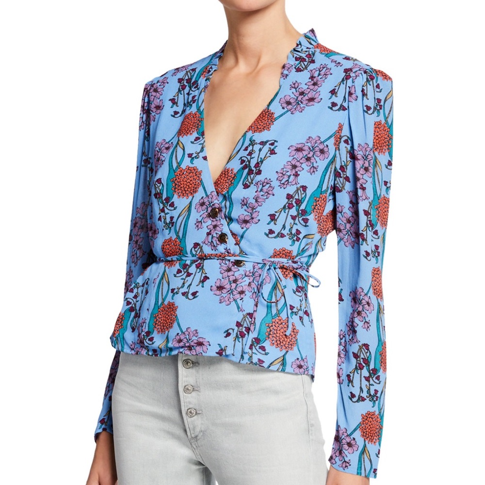 ASTR wrap shirt